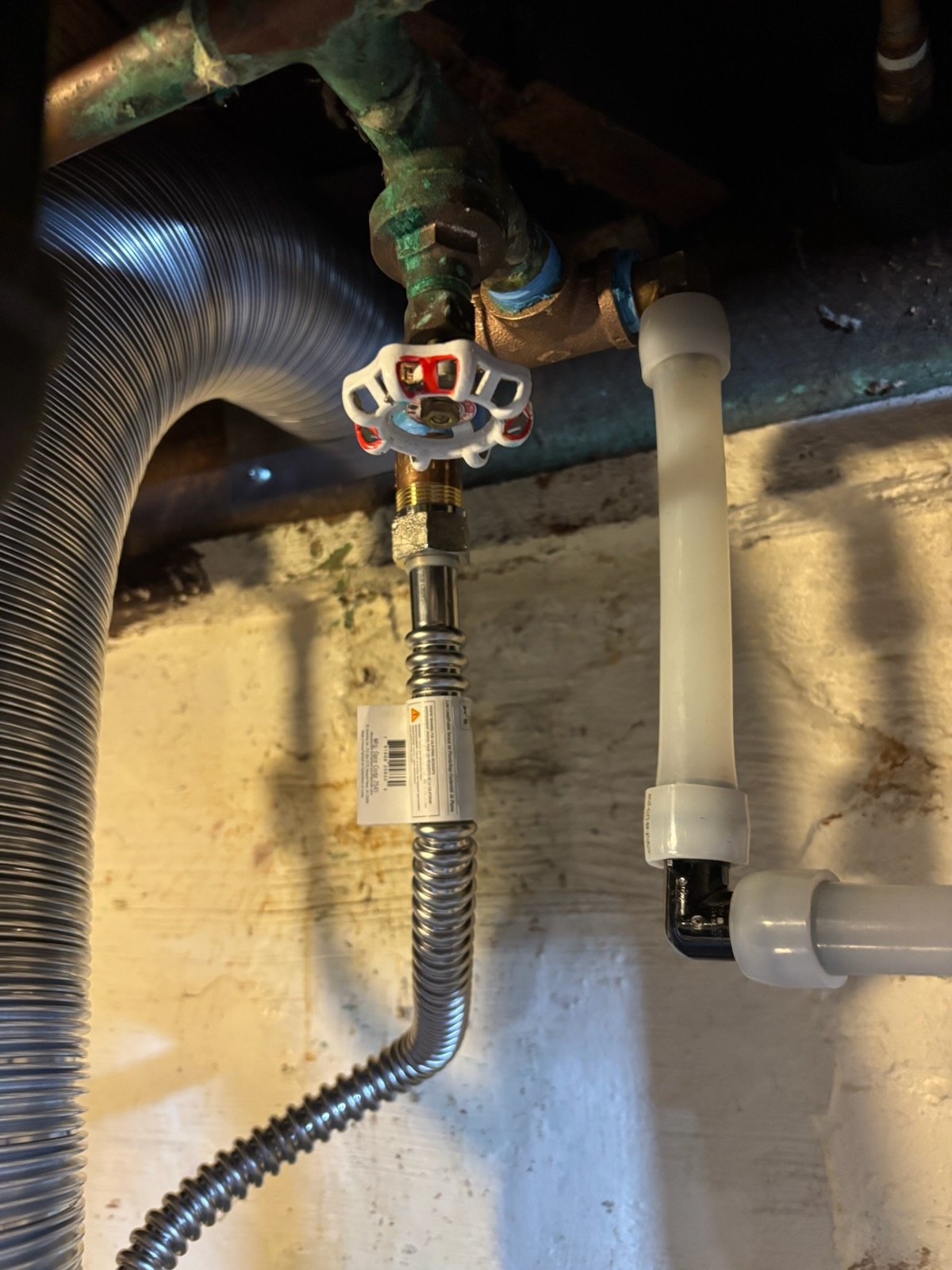 Gas line installation by Done Right Plumbing